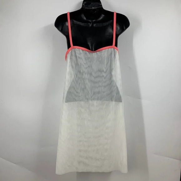 Popina Women's Mesh Pullover Spaghetti Mid Length Swim Cover  Size S‎ - Picture 2 of 10